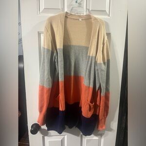 Super cute and super soft and comfy open front cardigan